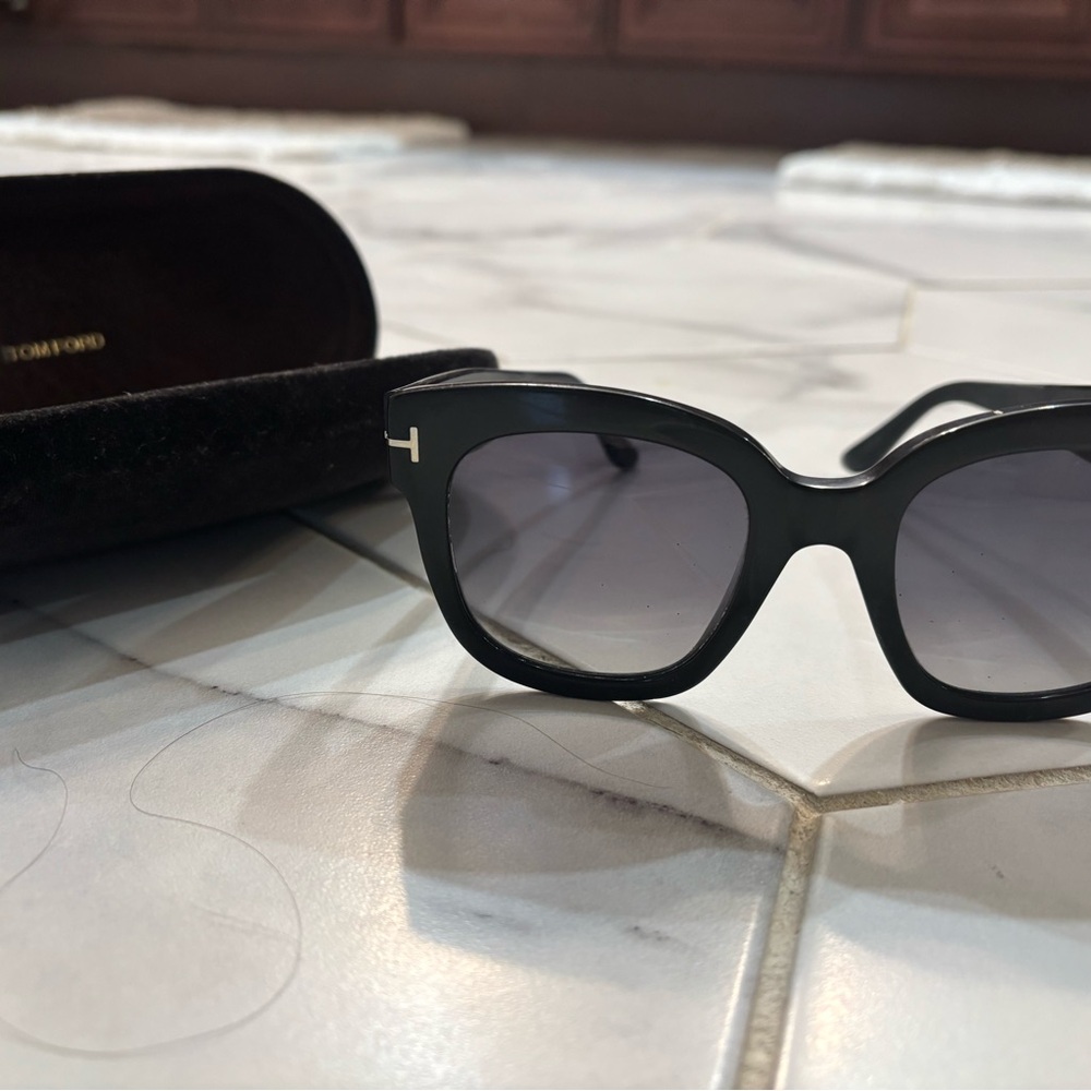 Tom Ford Beatrix Black Sunglasses